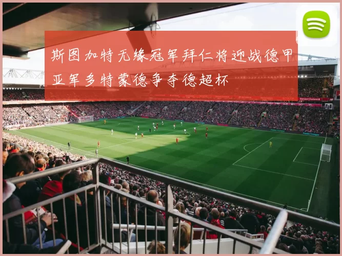 斯图加特无缘冠军拜仁将迎战德甲亚军多特蒙德争夺德超杯